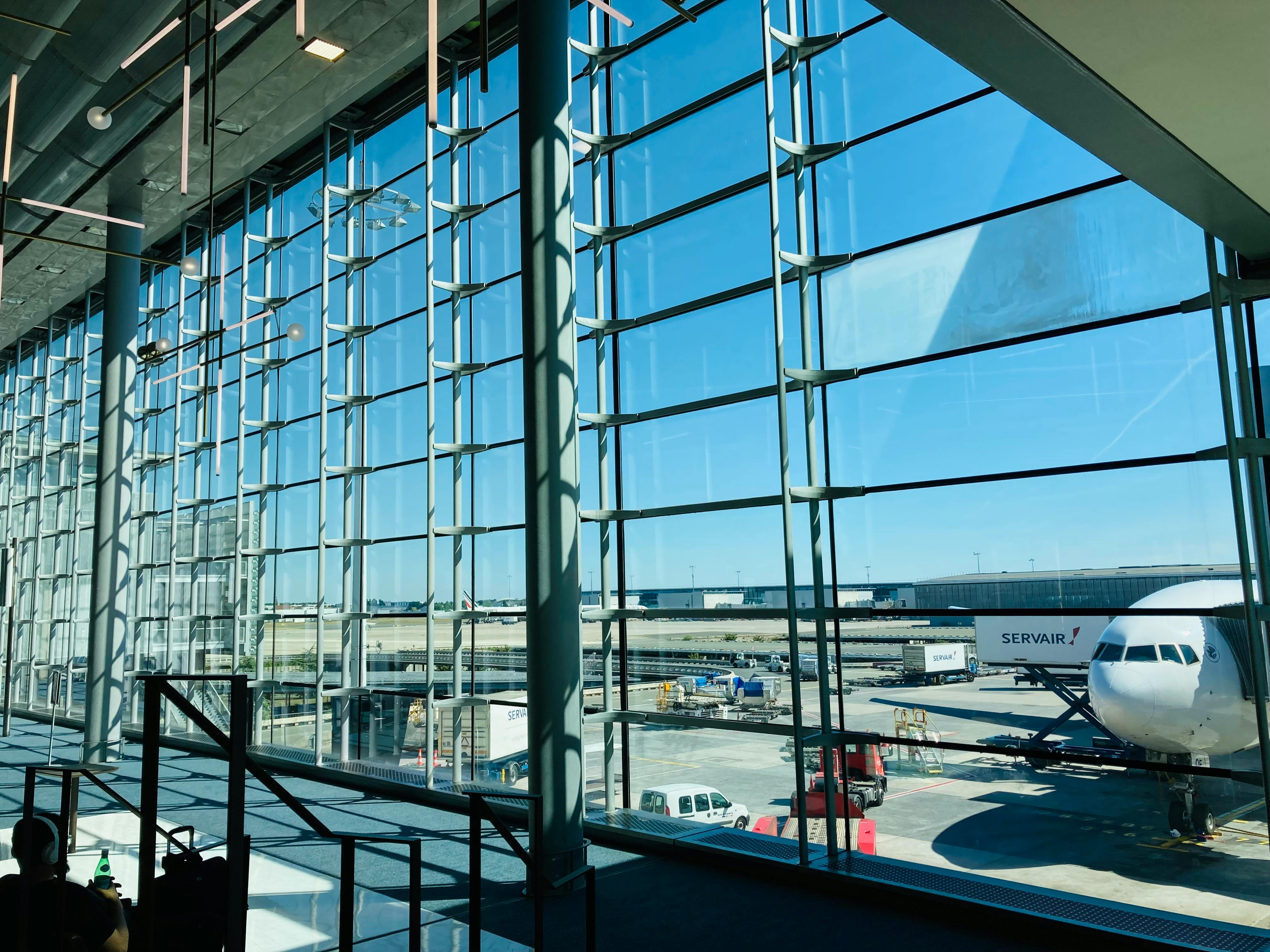 Airport waiting lounge