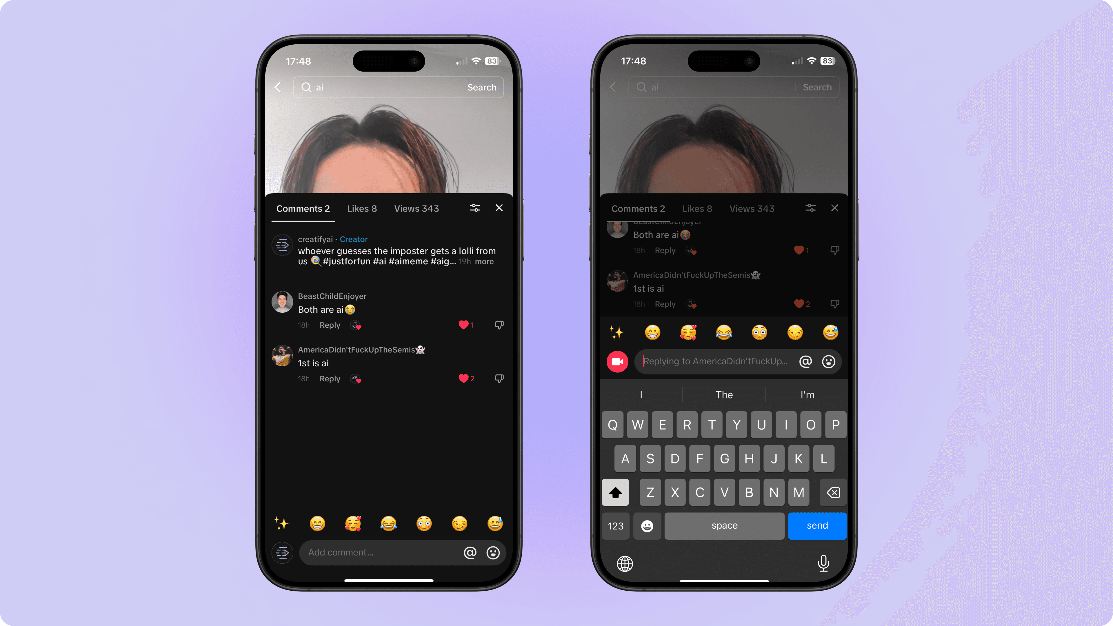 Answer your followers' questions with unique video content
