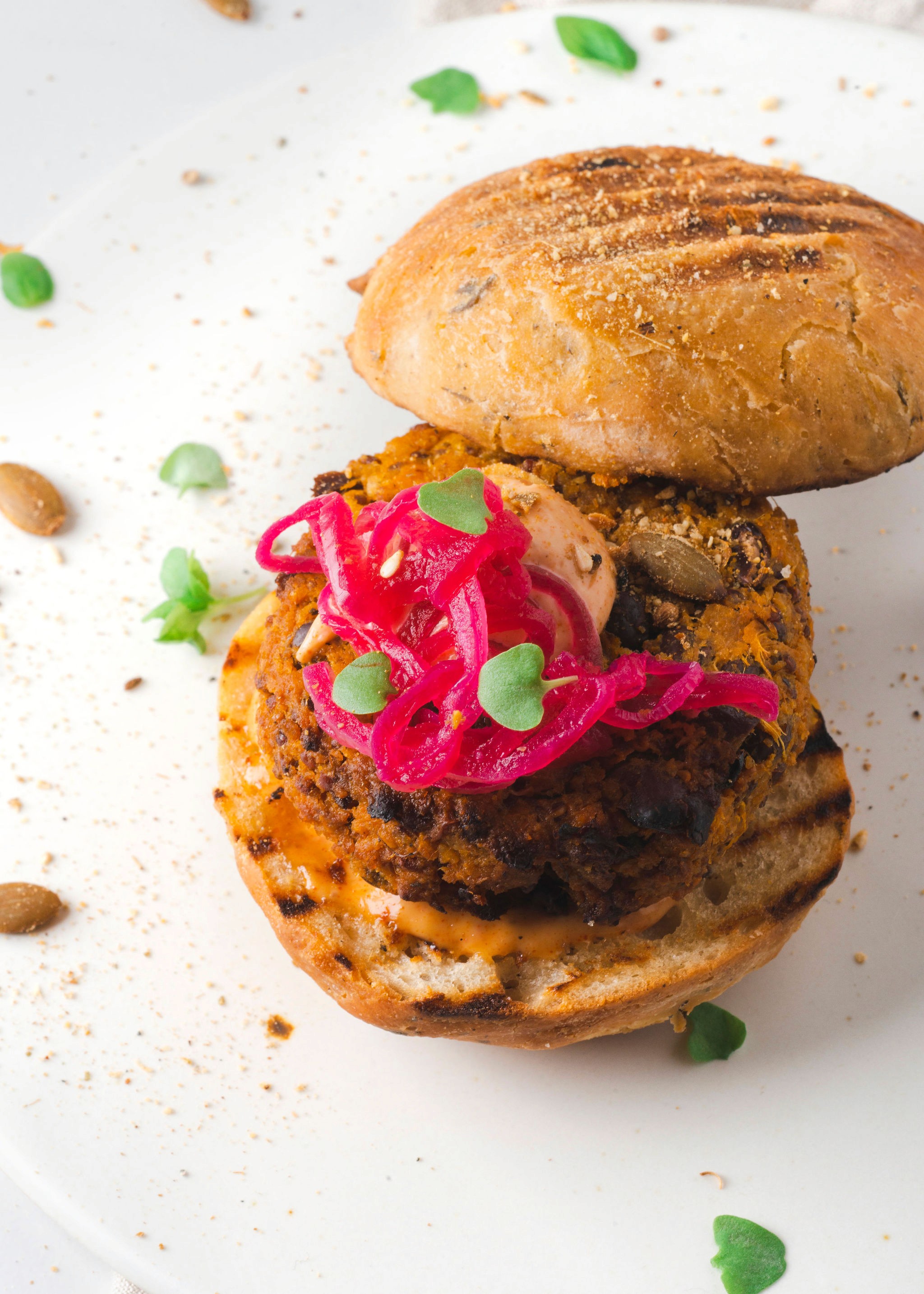 Sweet Potato Burger
