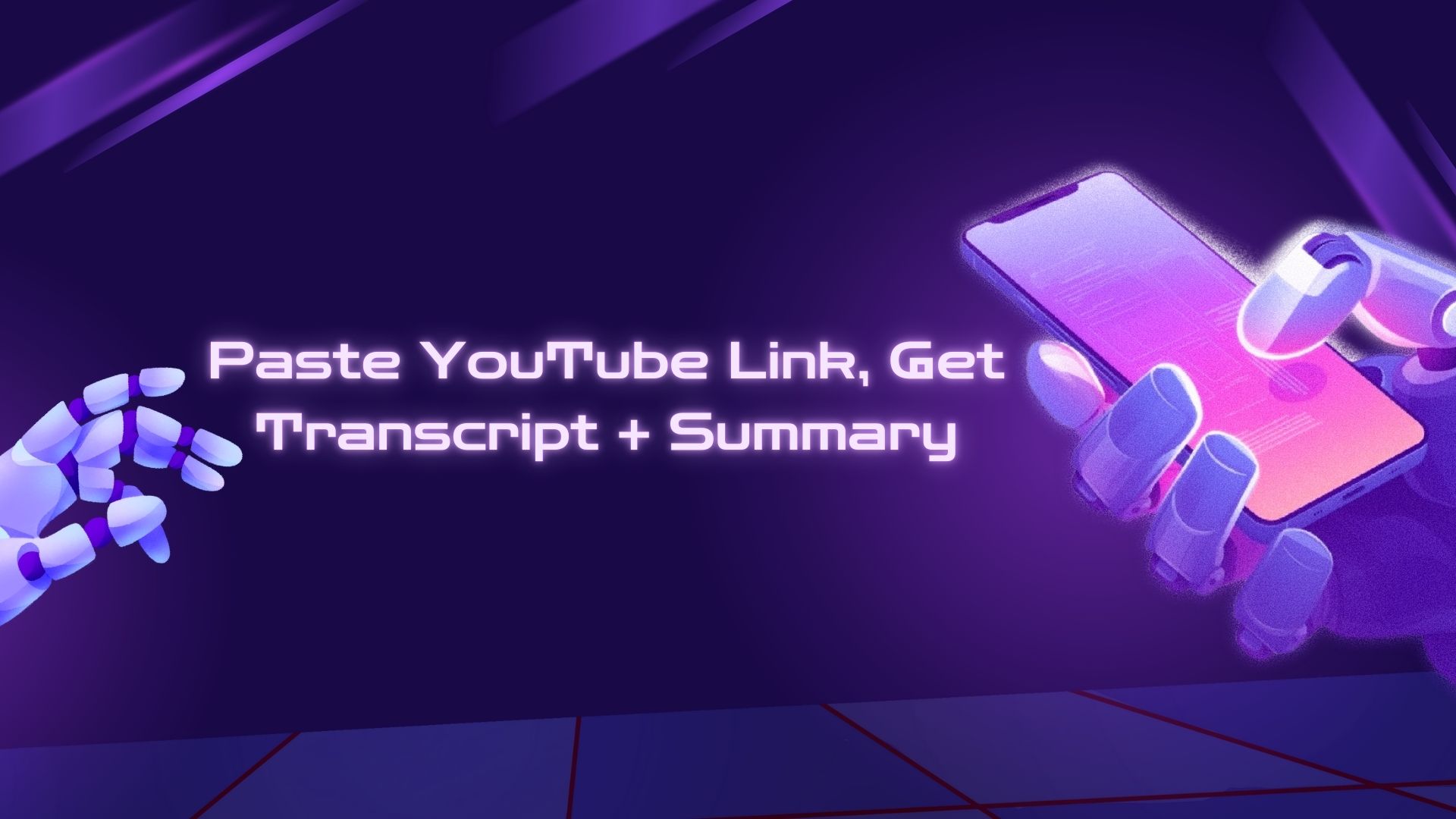 YouTube Transcript Generator