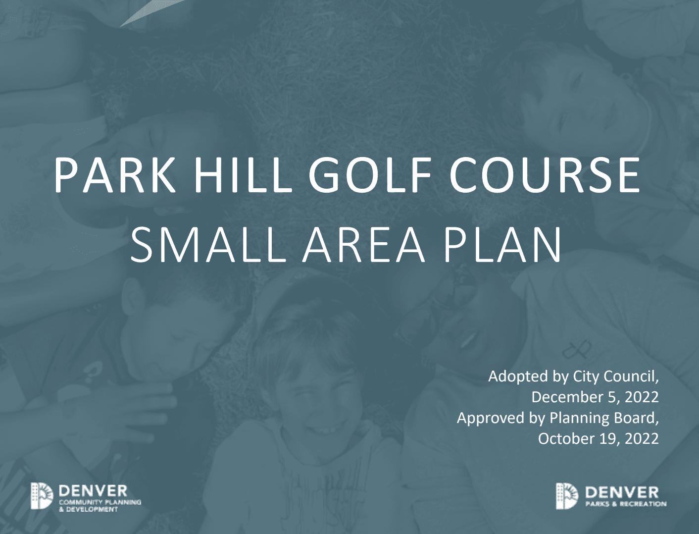 Park Hill Golf Course Small Area Plan