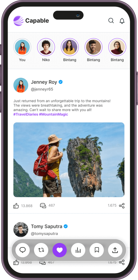 Mobile UI