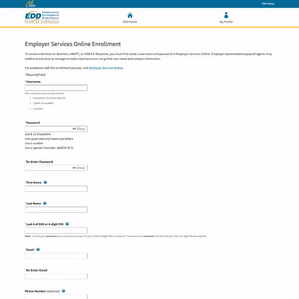 A demo that shows Skyvern filling out a multi-step government form autonomously